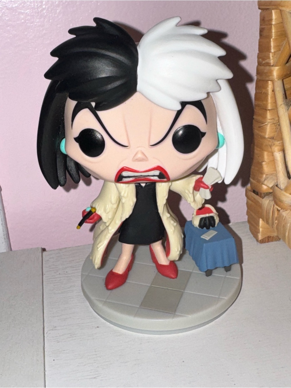 Disney Cruella Funko Pop! Figure - Black, White & Red